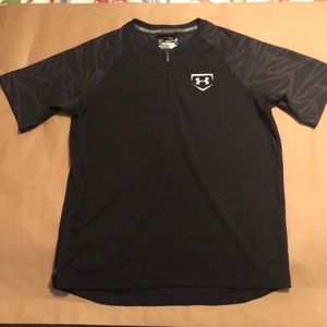 Boys baseball short sleeve pullover